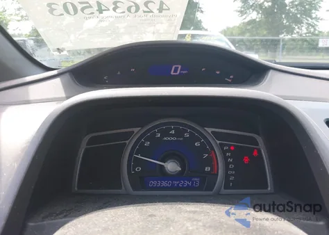 2008 Honda Civic Lx z USA, uszkodzony, nr VIN 2HGFG12678H519830